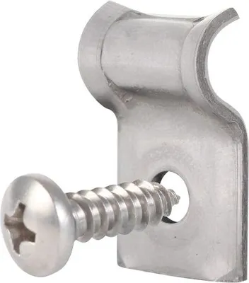 Produktbild von Alberts® Spanndrahthalter mit Schraube, Edelstahl 655815