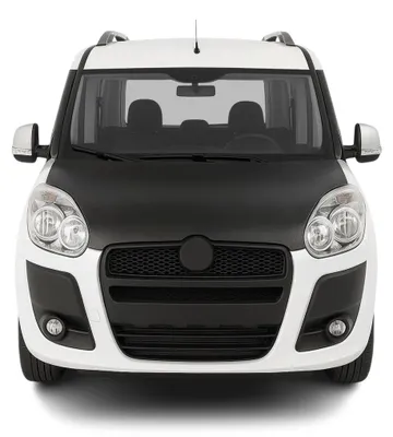 Produktbild von Haubenbra Bonnet Bra Steinschlagschutz für Fiat Doblo 2010-2014 Schwarz 1tlg