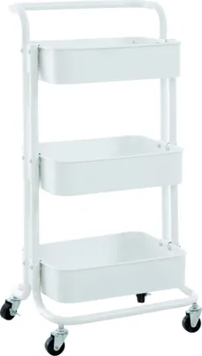 Produktbild von CLP Trolley Mailo Servierwagen weiß