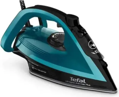 Produktbild von Tefal Ultragliss Anti-Calc Plus FV6832E0 Bügeleisen Dampfbügeleisen 2800 W Blau