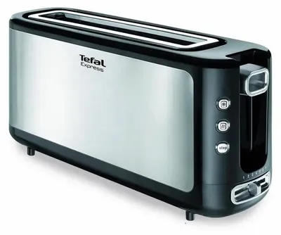 Produktbild von Tefal TL365ETR, 1 Scheibe(n), Schwarz, Edelstahl, 1000 W