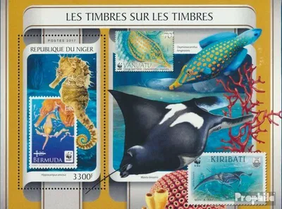 Produktbild von Briefmarken Niger 2017 Mi Block 685 (kompl. Ausg.) postfrisch Briefmarken über Briefmarken