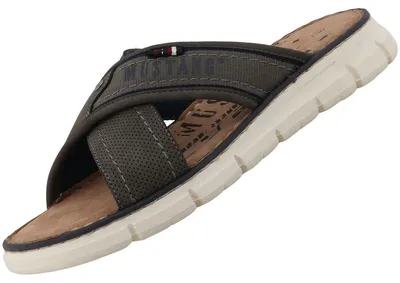 Image de Mustang Herren Pantolette Grau