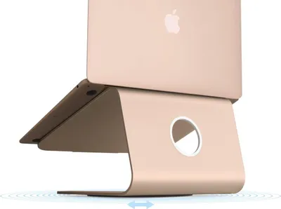 Zdjęcie produktu dla Rain Design mStand 360, Podstawka na notebooka, Zoto, Aluminium, 30,5 cm (12"), 38,1 cm (15"), 38,1 cm (15")