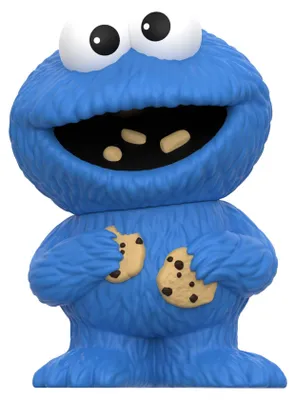 Productafbeelding van Sesamstraat FUN! FUN! Zachte vinylfiguur, serie 02, Cookie Monster, 13 cm
