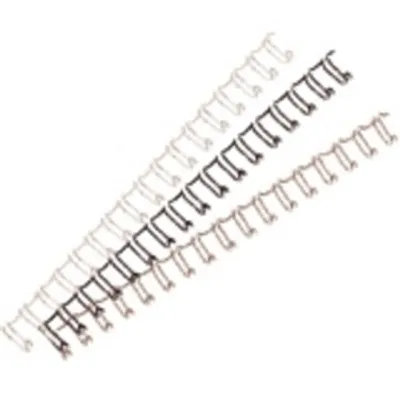 Obrázek produktu pro GBC Drahtbindercken WireBind, A4, 21 Ringe, 8 mm, schwarz