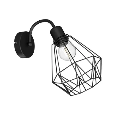 Obrázek produktu pro Vnitřní nástěnné svítidlo Luminex 'Jin' z černého kovu