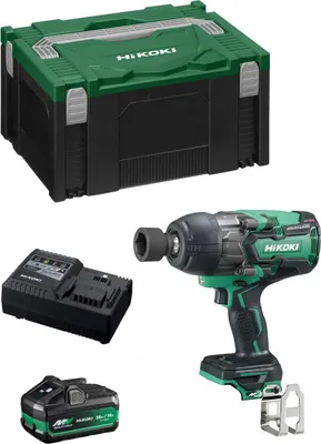 Produktbild von Schlagschrauber HIKOKI WR36DBB1X (1 x 4,0Ah/8,0 Ah + UC18YSL3 + Koffer HSC II)