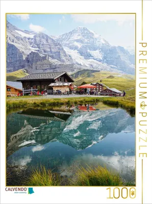 Produktbild von CALVENDO Puzzle Kleine Scheidegg | 1000 Teile Lege-Größe 64x48cm Foto-Puzzle für glückliche Stunden