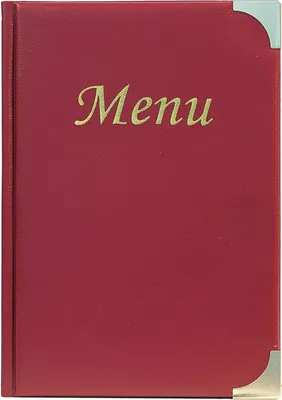 Obrázok produktu pre Securit Menu BASIC A5, bordová červená
