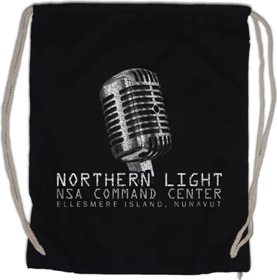 Produktbild von Urban Backwoods Northern Light, Turnbeutel, Farbe: Schwarz