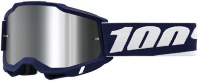 Produktbild von 100% Accuri 2 Mifflin Motocross Brille (Black/White,M)