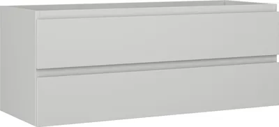 Produktbild von Mexen Orio Badezimmerschrank für Waschbecken 120 cm, 2 Schubladen, grau matt - 91A10-12047-2-BFF62