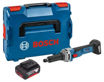 Zdjęcie produktu dla Bosch GGS 18V-23 LC Profesjonalna akumulatorowa szlifierka prosta 18 V bezszczotkowa + 1x akumulator 5,0 Ah + L-Boxx - bez ładowarki