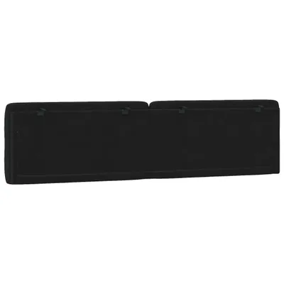 Immagine prodotto di Cuscino per testiera nero 200 cm in velluto