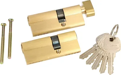 Zdjęcie produktu dla KOTARBAU® Zestaw wkladek bebenkowych na klucz 2 szt. 45x30mm z galka blokujaca