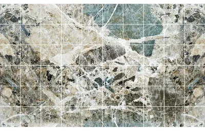 Image de Autocollants muraux imitation carrelage pour la cuisine et la salle de bain – 60 autocollants imitation carrelage marbre-ciment Bondy – 60 autocollants de 10 x 10 cm