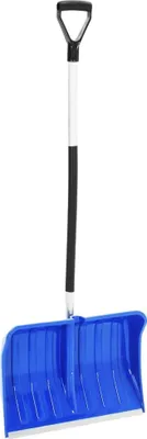 Imagen del producto de Pala para nieve aluminio azul 145 cm