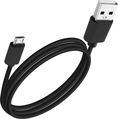 Obrázok produktu pre Grab 'N Go, USB-A Micro USB kábel 1 m, musí sa rýchlo nabíjať, čierny
