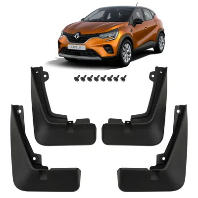 Produktbild von HERSTMOTO Schmutzfänger 4er-Set mit Befestigungssatz für Renault Captur II ab 2019, vorne und hinten [4 Stück]