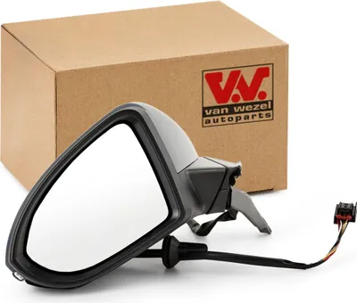 Obrázok produktu pre Van Wezel vonkajšie zrkadlo + ukazovateľ vľavo pre VW Golf 7