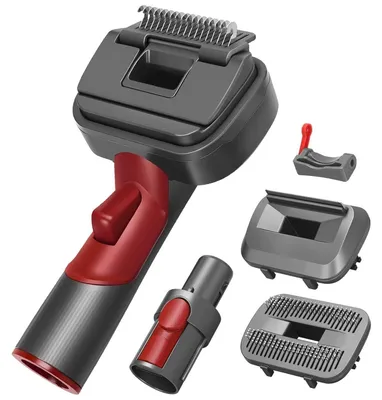 Image de Brosse 3-en-1 pour animaux de compagnie, compatible avec Dyson