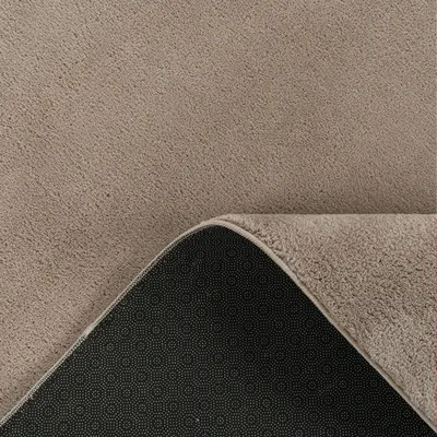 Produktbild von Moderner Wohnzimmer Teppich Kurzflor Waschbar Weich Felloptik Anti-Rutsch Grösse 300x400 cm