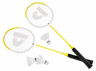 Produktbild von Donnay - 6-teiliges Badminton-Set im Koffer (orange)