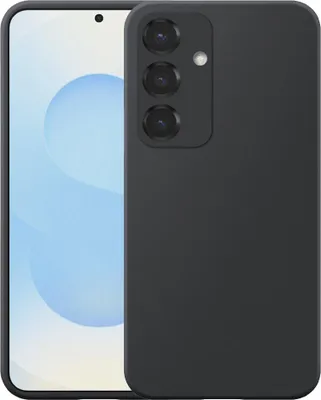 Image de Adaptée à la coque du téléphone Samsung Galaxy S25 Plus Coque souple en silicone TPU - Coque arrière souple en silicone TPU - Noir - Smartphonics