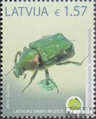 Produktbild von Briefmarken Lettland 2019 Mi 1069 (kompl.Ausg.) postfrisch Naturkundemuesum