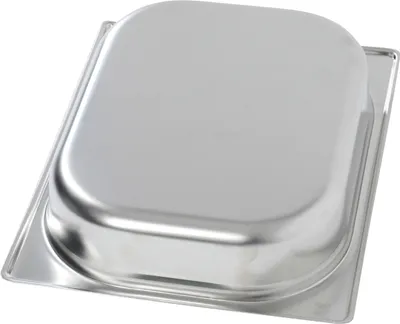 Produktbild von GN-Behälter mit verstärktem Rand - Blech 1/2GN, 65 mm tief