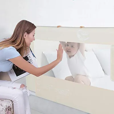 Productafbeelding van Inklapbaar bedhek voor kinderen 150 x 68 cm - Veiligheidsbescherming en valbeveiliging voor peuters en baby's