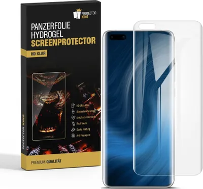 Produktbild von 2x Panzerfolie für Huawei P40 Pro FULL-COVER HYDROGEL Displayschutzfolie HD KLAR