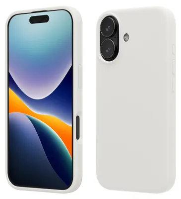 Produktbild von kwmobile Handyhülle für iPhone 17 Hülle, für iPhone 17 Case - Hülle Silikon - kabelloses Laden - Weiß