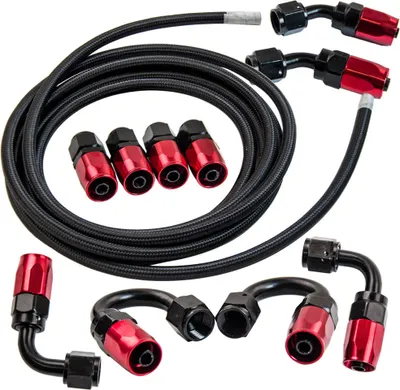 Zdjęcie produktu dla 16.wąż paliwowy w oplocie 4FT AN6-6AN + zestaw adaptera węża paliwowego