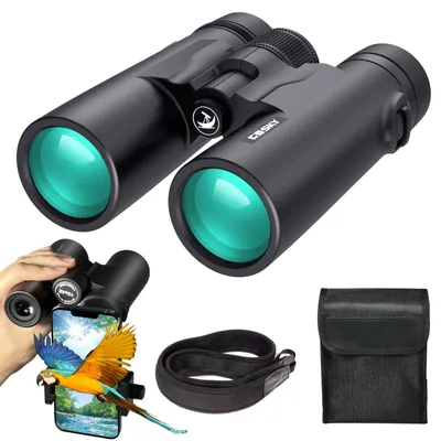 Produktbild von 10x42 Dachprismen-Fernglas für Erwachsene - HD-Professionelles Fernglas