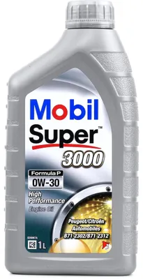 Produktbild von MOBIL Super 3000 Formula P für 0W-30 1 Liter Motoröl Motorenöl PSA B71 2302 PSA B71 2312 9.55535-GS1 Öl