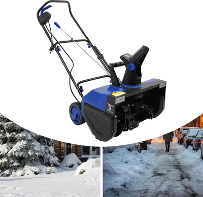 Immagine prodotto di Spazzaneve elettrico/spazzaneve centrifugo - 2400 W Alimentazione a rete - Con cavo - Spinto a mano - Senza batteria - Blu