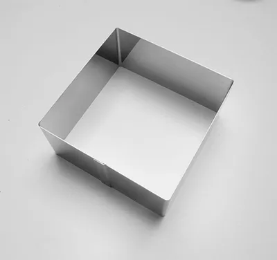 Obrázek produktu pro form.6015 Čtverec, 8x8x4cm, na přílohy, č.6015, pocín_EXTPLASTIMEX