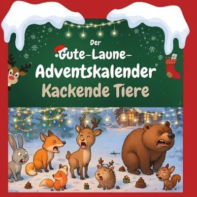 Produktbild von Der Gute-Laune-Adventskalender Kackende Tiere