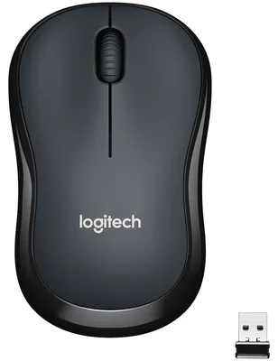 Produktbild von Logitech Wireless Mouse M220 silent anthracite retail