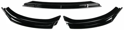 Für Audi A3 8V 2016- Spoilerlippe Frontspoiler Lippe Cup Spoiler Stoßstange in der Farbe Schwarz von Goingfast