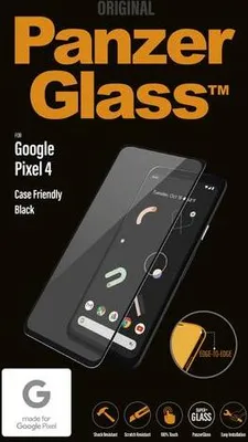 Produktbild von PanzerGlass ® Displayschutz Google Pixel 4, Google, Google - Pixel 4, Trockene Anwendung, Kratzresistent, Schockresistent, Transparent, 1 Stück(e)