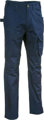 Produktbild von Cofra Arbeitshose Slim Fit atmungsaktiv 100% Baumwolle 44 blau (Navy)