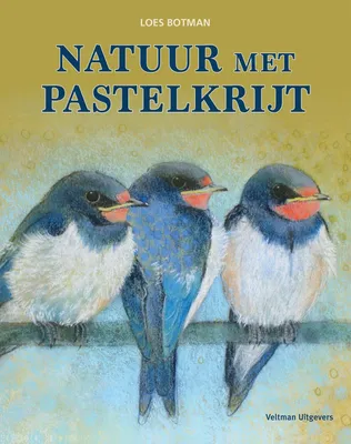 Productafbeelding van Pastelkrijt set voor natuurtekeningen - Diverse kleuren