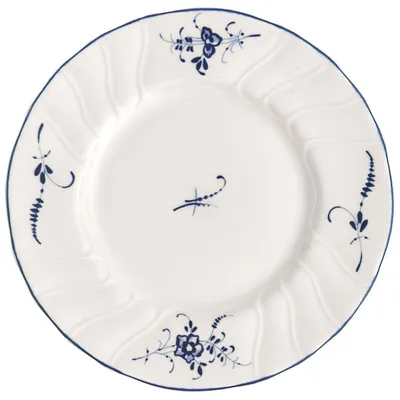 Zdjęcie produktu dla Villeroy & Boch Old Luxembourg, Taca na chleb i masło, Okrągły, Porcelana, Biały, Old Luxembourg, 16 cm