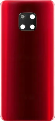 Image de Clappio, coque arrière de rechange pour Huawei Mate 20 Pro, rouge