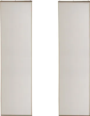 Produktbild von Flächenvorhänge - 60 x 245 cm - Creme - Polyester - 2er Set