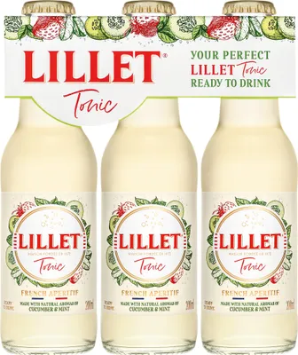 Produktbild von Lillet Tonic 10,3% Vol. (3x0,2l Flasche)