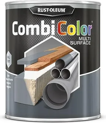Produktbild von Rust-Oleum CombiColor Multi-Surface Hochglanz 750ml Silbergrau